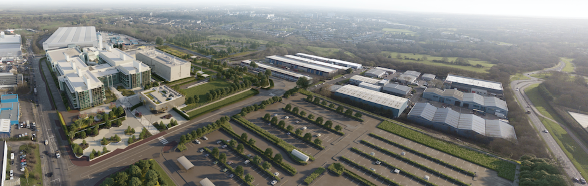 A visual of the UKHSA proposal for Harlow.